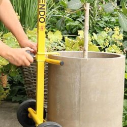 Ravendo Krukkevogn - lasteevne 50 kg - Stl - massive hjul