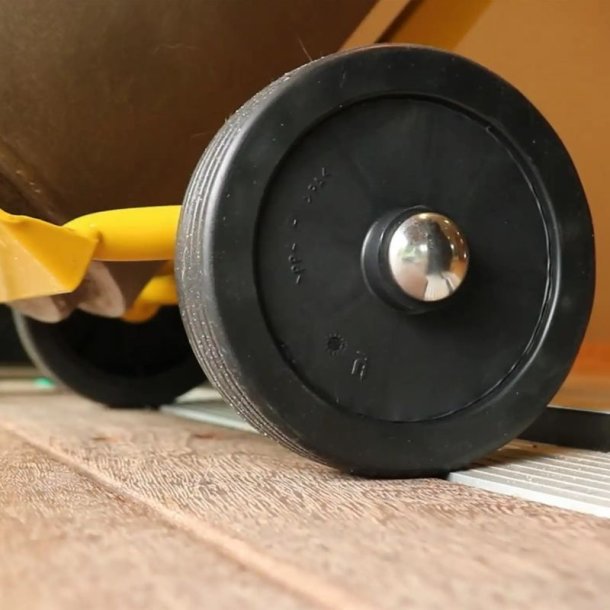 Ravendo Krukkevogn - lasteevne 50 kg - Stl - massive hjul