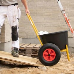 Ravendo murerbaljevogn - lasteevne 100 kg - 45-65 Liter