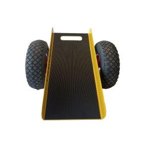 Ravendo Pladehund TW200 LW - lasteevne 200 kg - Pulverlakeret stl - luftgummi