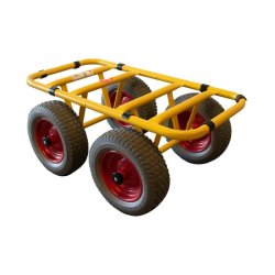 Ravendo Pladehund TW300-4W PUR - lasteevne 300 kg - Pulverlakeret stl - PUR Hjul