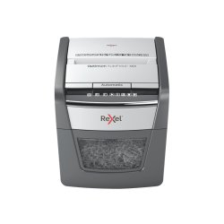 Rexel - Optimum AutoFeed 45X Automatic Cross Cut Paper Shredder P4 - 4 x 28 mm - Cross shredding - 150 sheets - 20 L - 5