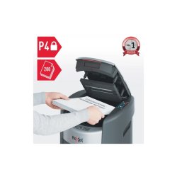 Rexel - ShredMax AutoFeed+ 200X Cross Cut Paper Shredder - 4 x 10 mm - Cross shredding - 200 sheets - 21 L - 55 dB - Tou