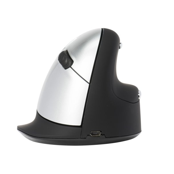 R-Go Tools HE - Ergonomisk vertikal mus - Stor (over 185mm) - trdls - Hjre hnd