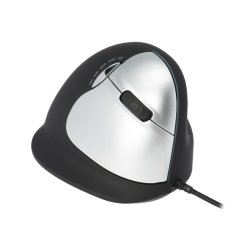 R-Go Tools HE - Ergonomisk vertikal mus - Stor (over 185mm) - kablet - Hjre hnd