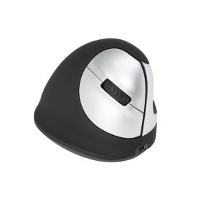 R-Go Tools HE - Ergonomisk vertikal mus - Medium (165-195mm) - tr�dl�s - H�jre h�nd