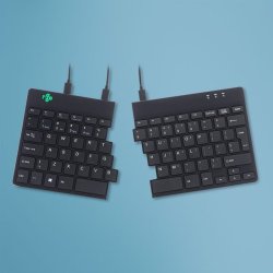 R-Go Tools split break - ergonomisk split tastatur - kablet - sort - (US)
