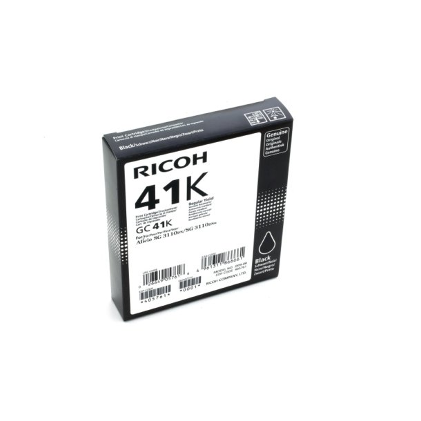 Ricoh 405761 blkpatron - Original - Standard udbytte - Foto sort