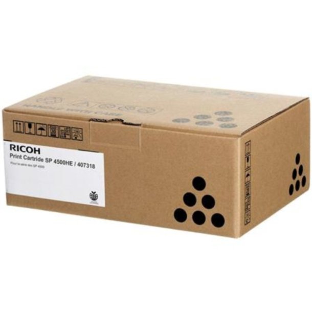 Ricoh 407318 tonerpatron - Original - Sort - 12000 Sider