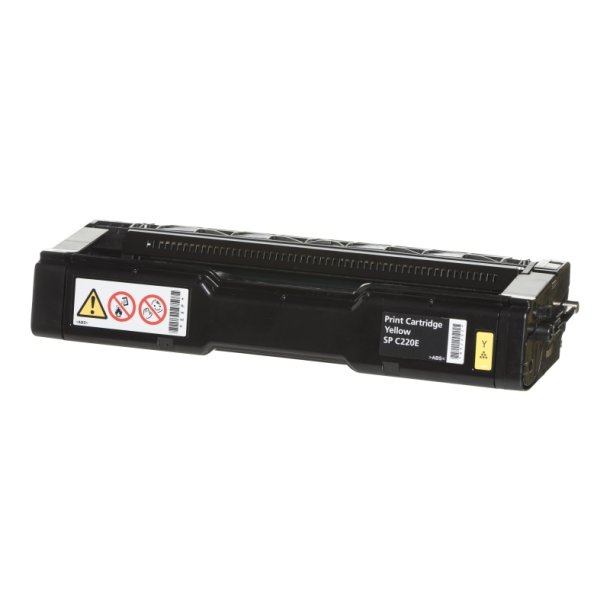 Ricoh 407643 tonerpatron - Original - yellow - 2000 Sider