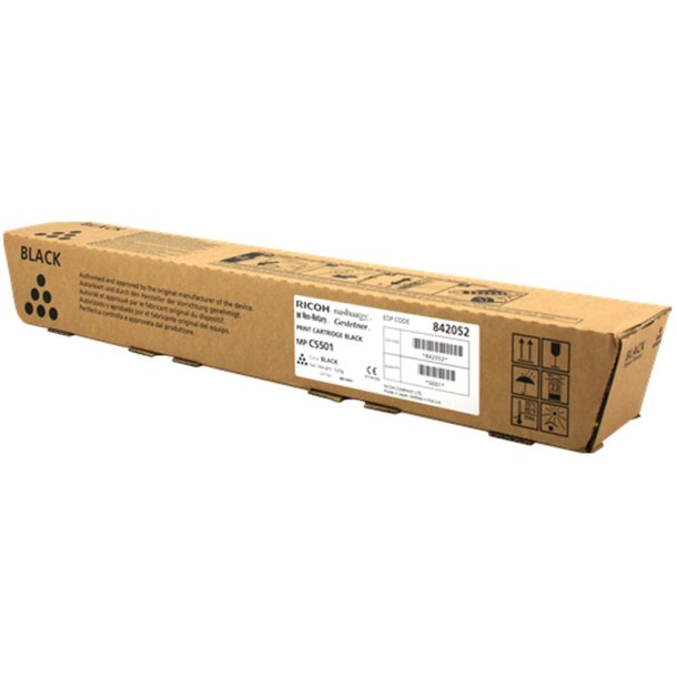 Ricoh 842052 tonerpatron - Original - Sort - 25500 Sider