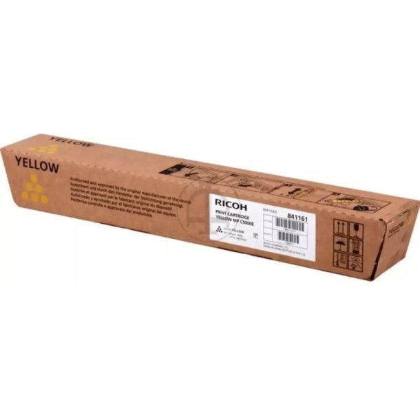 Ricoh 842049 tonerpatron - Original - yellow - 18000 Sider