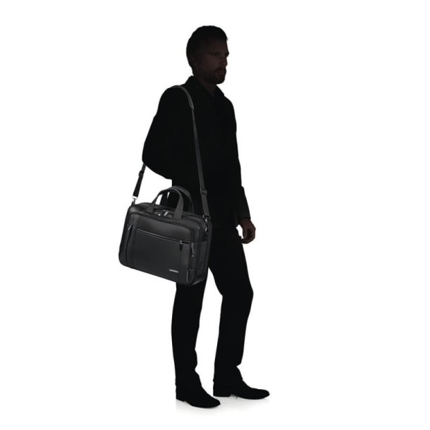 Samsonite Computertaske - Spectrolite 3.0 - 15.6" - Bailhandle Expandable - Sort