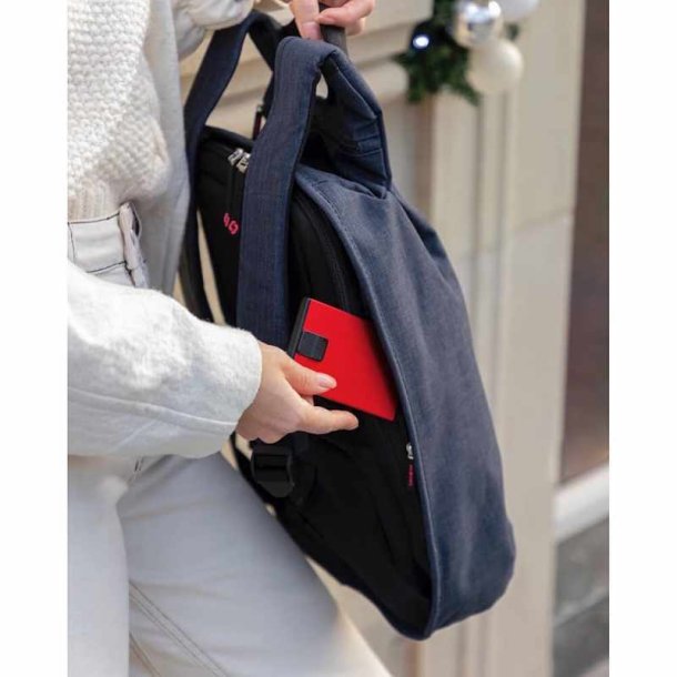 Samsonite Wallet Alufit - RFID - Card Case Slid - alu - R�d