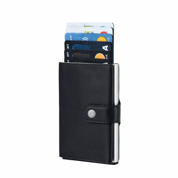 Samsonite Wallet Alufit Plus - RFID - Card Case Slid - m/Seddelrum - alu - Sort
