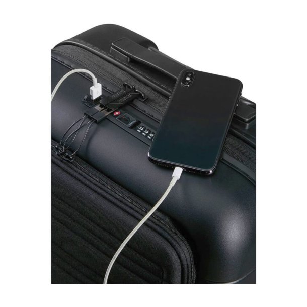 American Tourister Kabine kuffert - Nova Stream - Spinner 55/20 - Expand - Smart sort