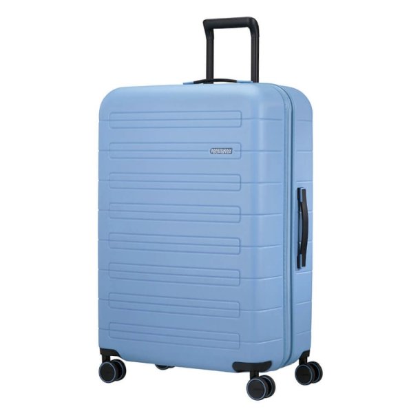 American Tourister Kuffert - Nova Stream - Spinner 77/28 - Expand - Pastel Bl