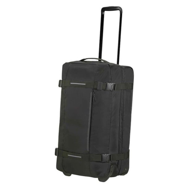 American Tourister Duffel bag med hjul - Urban Track sort - Mellem kuffert 84 Liter