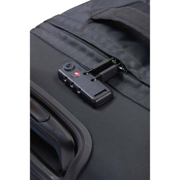 American Tourister Duffel bag med hjul - Urban Track sort - Mellem kuffert 84 Liter