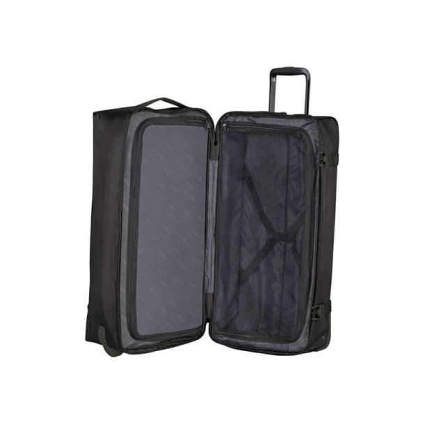 American Tourister Duffel bag med hjul - Urban Track sort - stor kuffert 116 Liter