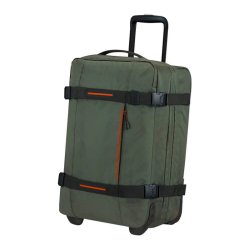 American Tourister Duffel bag med hjul - Urban Track grn - kabine taske 55 Liter