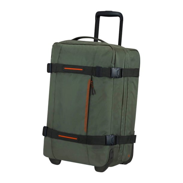 American Tourister Duffel bag med hjul - Urban Track grn <br>kabine taske 55 Liter