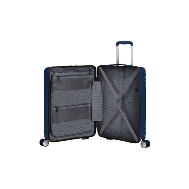 American Tourister Kabine kuffert/Kuffert - Hello Cabin - Spinner 55 - Navy