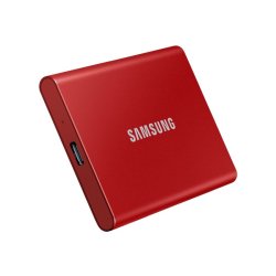 markør lørdag Afdeling Samsung ekstern SSD - PC1T0R - 1TB - USB-C - metal rød