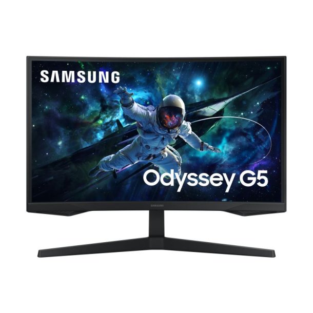Samsung G55C 27" skrm - 2560 x 1440 pixel - Quad HD - LED - Sort