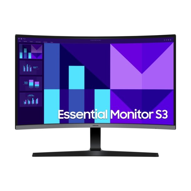 Samsung S27D390GAU 27" skrm - 1920 x 1080 pixel - Fuld HD - LED - 4 ms - Sort
