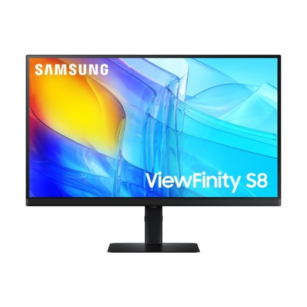 Samsung S80D 27" skrm - 3840 x 2160 pixel - 4K Ultra HD - LCD - 5 ms - Sort