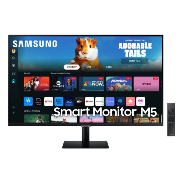 Samsung M50D 27" skrm - 1920 x 1080 pixel - Fuld HD - LED - 4 ms - Sort
