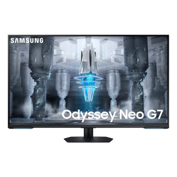 Samsung S43CG700NU 43" skrm - 3840 x 2160 pixel - 4K Ultra HD - LED - 1 ms - Sort - Hvid