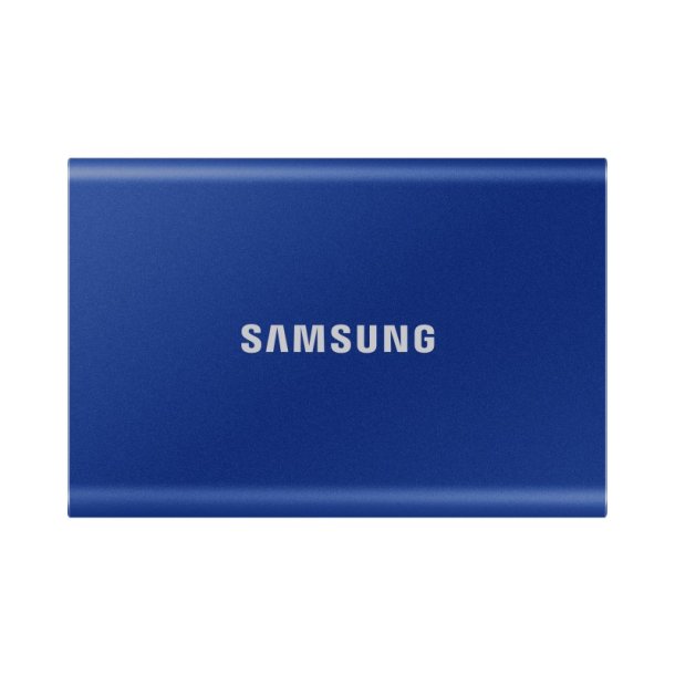 Samsung Ekstern harddisk Portable SSD T7 1000 GB Bl� , USB Type-C, 3.2 Gen 2 (3.1 Gen 2), Bl�