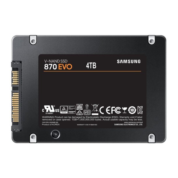 Samsung Intern Solid State Drev - 4TB - 2.5" - Serial ATA III