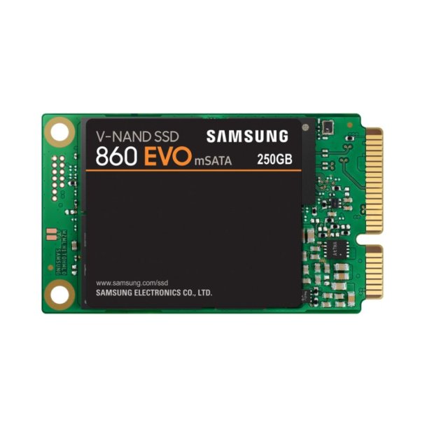 Samsung Intern Solid State Drev - 250 GB - mSATA - SATA