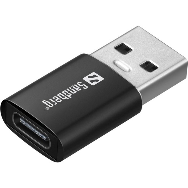 Sandberg Streamer USB Clip Mikrofon - lavalier til streaming og optagelse