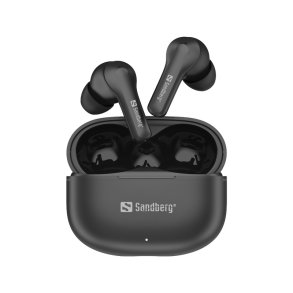Sandberg Play'n Go Wireless Earbuds - tr�dl�se in-ear h�retelefoner i sort