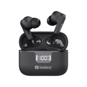 Sandberg Wireless Earbuds ANC+ENC - tr�dl�se in-ear h�retelefoner med st�jreduktion