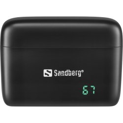 Sandberg Streamer USB-C Wireless Mic x2 - tr�dl�st clip-on mikrofons�t