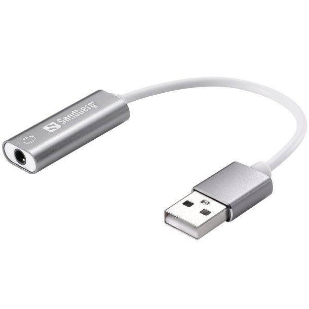 Sandberg Headset USB Converter - tilslut dit 3,5 mm headset via USB