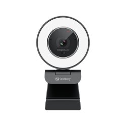 Sandberg Streamer USB Webcam Pro Elite - 2560x1440 med 60 fps og autofokus