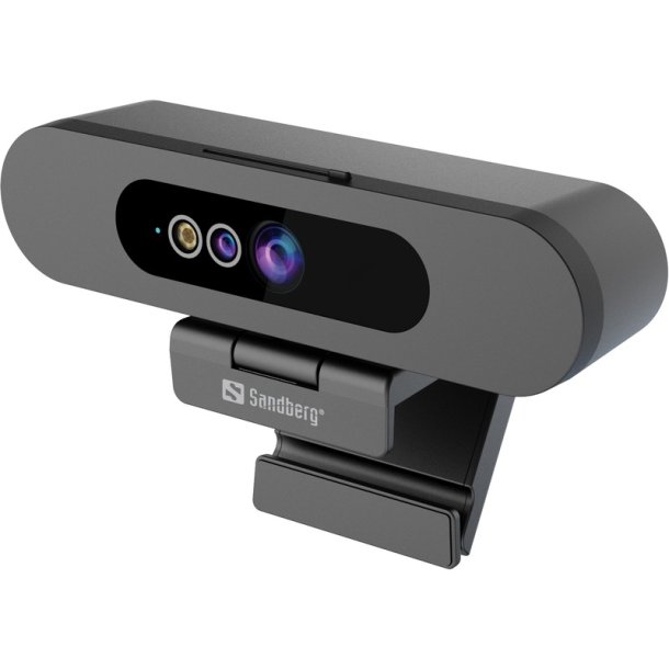 Sandberg Face Scan Webcam - Full HD 1080p med 80� vidvinkel