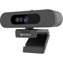 Sandberg Face Scan Webcam - Full HD 1080p med 80� vidvinkel