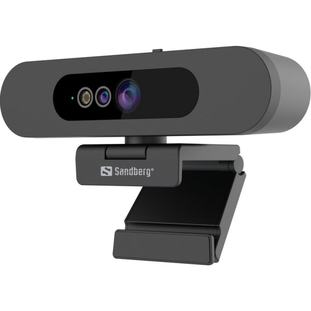 Sandberg Face Scan Webcam - Full HD 1080p med 80� vidvinkel