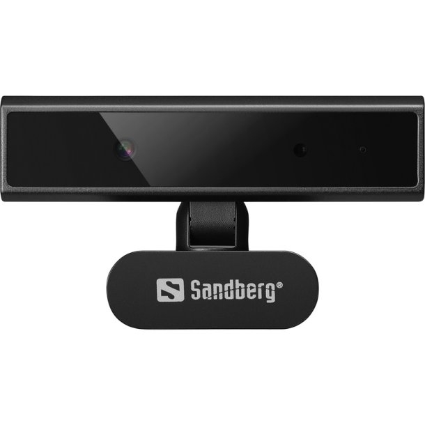 Sandberg Face Scan Webcam Mini - Full HD 1080p med 85� vidvinkel