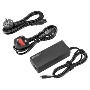 Sandberg USB-C AC Charger PD 100W - oplader til EU og UK