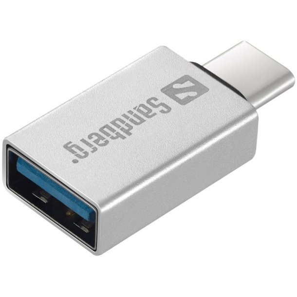 Sandberg USB-C to USB 3.0 Dongle - Silver