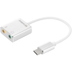 Sandberg USB-C to Sound Link - lydadapter til 3,5 mm jack