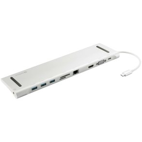 Sandberg USB-C 10-in-1 Docking Station - Alu